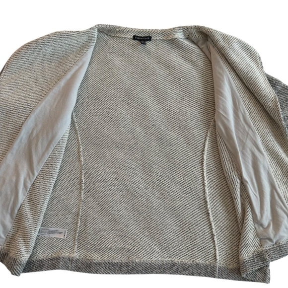 Eileen Fisher Ash Organic Cotton Twisted Terry Moto Jacket Womens XL Minimalist - Picture 11 of 16